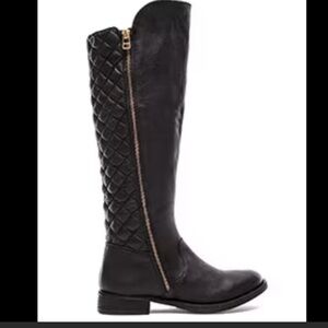 Steve Madden quilted knee-high boot
